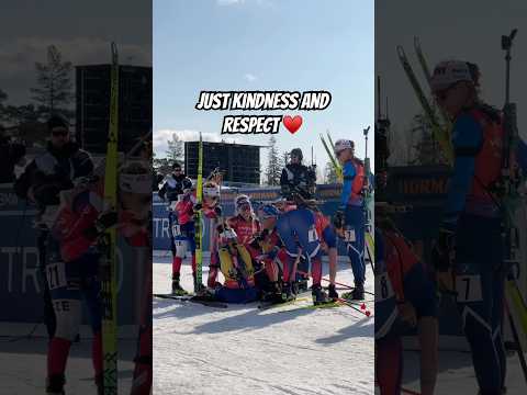 ❤️ Lou, Franzi, you made this sport so proud 🥹#biathlon #enotional