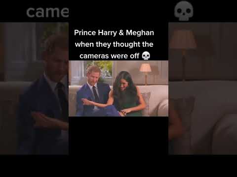 What Harry and Meghan Markle Really Like When The Cameras Aren&#039;t Rolling #Shorts